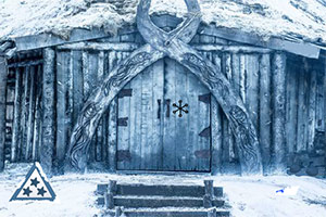 神秘的雪山森林逃脱