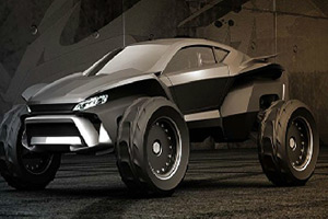 响尾蛇越野车拼图