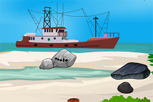 海岛救援船逃脱