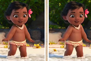 宝贝莫娜找不同