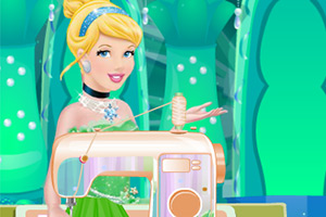 灰姑娘当服装设计师