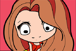 给赤壁公主填颜色