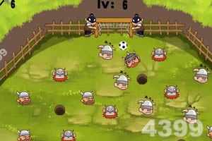 野蛮人踢足球选关版