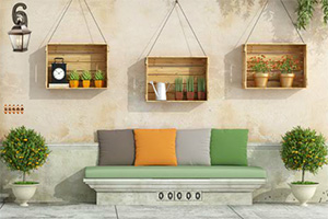 现代绿色住宅逃脱