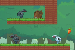 小萌兔的影分身