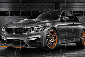 黑色宝马超跑拼图