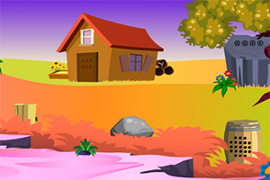 小男孩逃出小屋