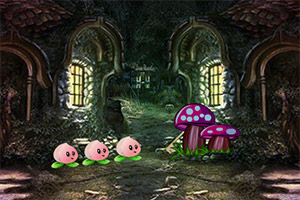 棕色的小狗逃脱