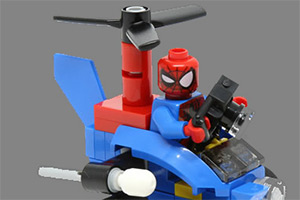 乐高开飞机拼图