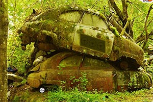 废弃汽车收容地逃脱