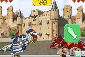 组装机械火焰三角龙