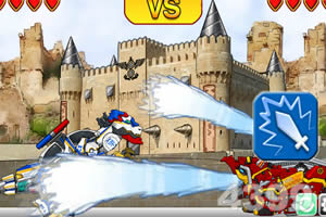 组装机械火焰三角龙