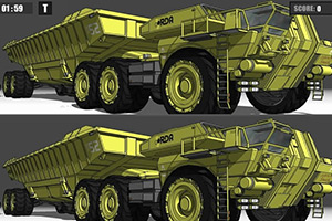 自动倾卸卡车找不同