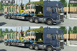 运材汽车找不同