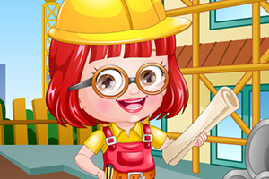 可爱宝贝当建筑师