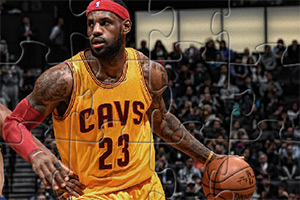 球星詹姆斯拼图