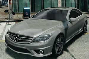 轿跑奔驰找轮胎