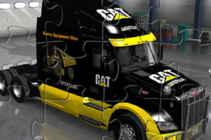 重型大卡车拼图