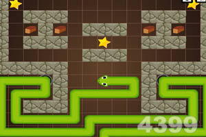 贪吃蛇洞穴逃生选关版