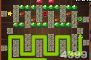 贪吃蛇洞穴逃生选关版