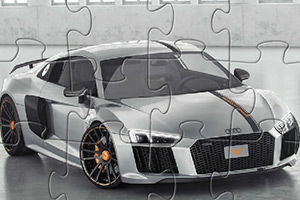 奥迪R8超跑拼图