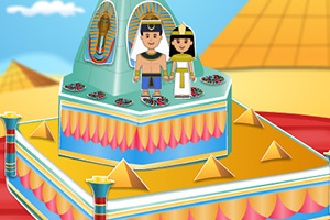 埃及公主婚礼蛋糕