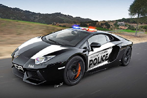 兰博基尼警车拼一拼