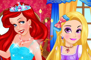 迪士尼公主化妆大赛