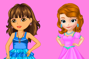 朵拉和索菲亚选美比赛