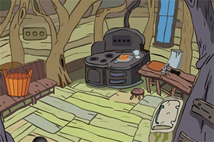 森林精美木屋逃脱2