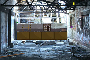 逃出金字塔型建筑