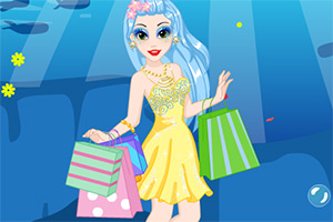 美人鱼水下购物