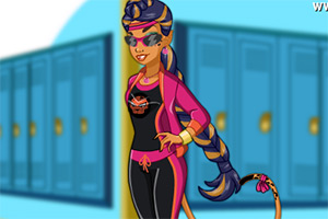 超级英雄女孩换装