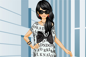 炫酷女孩的装扮