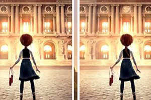 芭蕾舞演员找不同