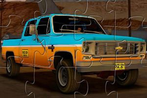 雪佛兰小货车拼图