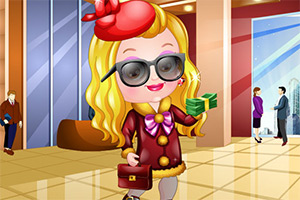 可爱宝贝的商业装