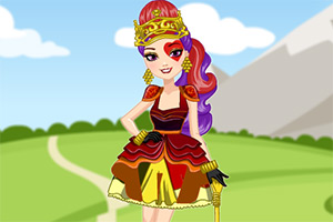 莉齐的红心皇后装