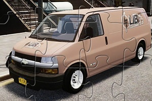 雪佛兰快递车拼图