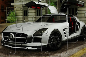 奔驰SLS级AMG拼图