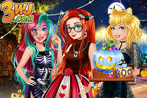 公主们的万圣节派对