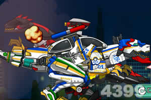 修理机械变形警车