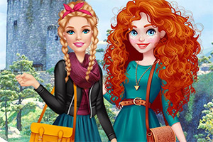 芭比做客苏格兰