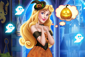 睡美人的万圣节城堡