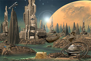 逃离外星人的星球