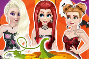 公主的万圣节装扮