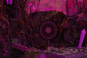 逃离迷幻紫色森林