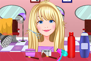 可爱公主的新发型