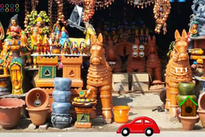 逃离工艺品市场