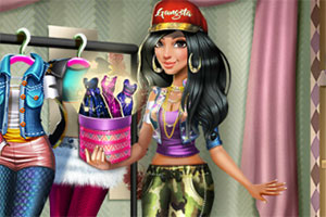 多莉的朋克穿搭